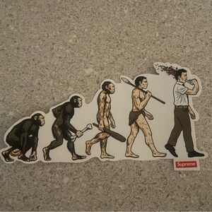 Supreme evolution sticker